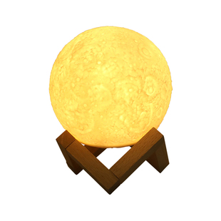 滚塑月球小夜灯户外花园创意个性外摆桌灯网红清吧露营桌灯氛围灯
