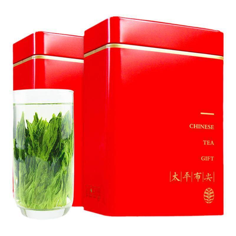 太平猴魁绿茶26新茶2罐装原产地