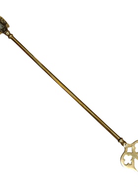 英国手工制作黄铜壁炉工具