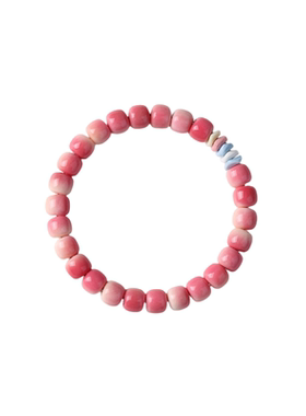 粉蔷薇海南小白玉菩提手串单圈绕指柔盘玩文玩时尚手链男女士佛珠