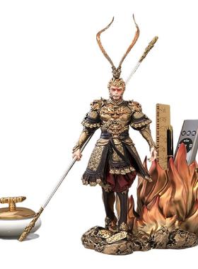 孙悟空手办笔筒摆件齐天大圣高级感办公室书桌乔迁生日礼物男生