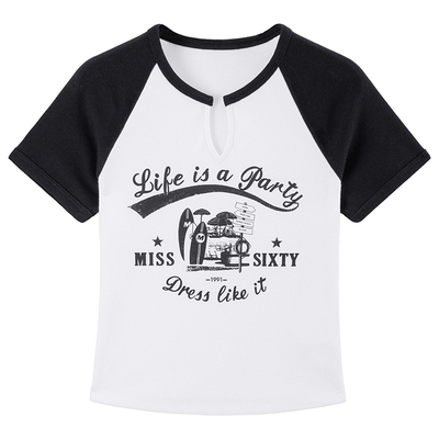 MissSixty复古短袖T恤