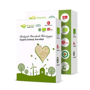 味道王国有机进口燕麦麸皮无添加蔗糖早餐代餐冲饮即食营养速食