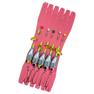 全新款德州钓组成品线组路亚钓组曲柄钩软饵T尾鲈鱼鳜鱼专用套装