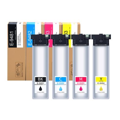 适用爱普生WF-C5290a墨盒WF-C5790a墨袋EPSON WF-C5790 C5290喷墨打印机墨水 黑色T9481彩色T9491墨盒 维护箱