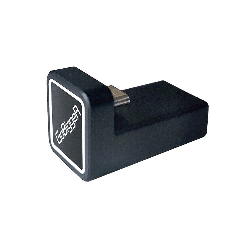Gobigger弯头转接头180度3.1typec转接器公对公电脑便携显示器全