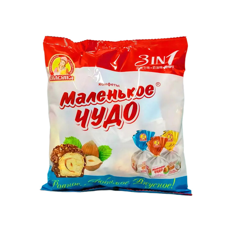 糖果斯拉夫进榛仁夹心巧克力糖果