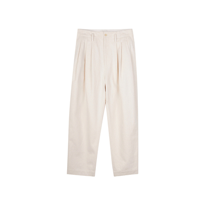 【LESSxSamuel】宽松直筒通勤风休闲裤2NBE10170