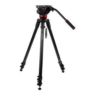 曼富图 MVK502C-1 502A液压云台+535碳纤维摄影碳纤维三脚架套装