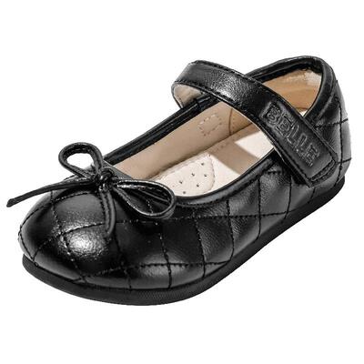 百丽女童小皮鞋软底单鞋