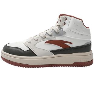 安踏元年板鞋男2026春季新款加绒保暖休闲鞋经典复古潮流运动鞋男