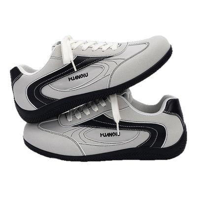 环球休闲薄底赛车鞋男款2025新款夏季鞋子男鞋百搭内增高德训鞋潮