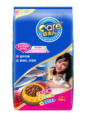 好主人猫粮流浪猫田园猫海洋鱼味