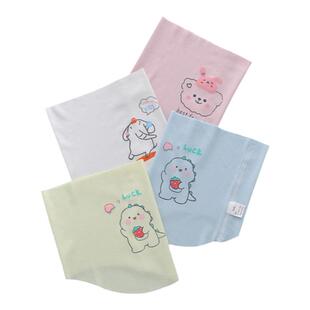 新生婴儿肚围护肚子防着凉夏季薄款初生女宝宝夏天半背一体式肚兜