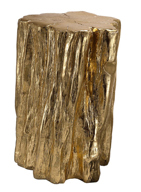 创意装饰摆件树桩角几树脂