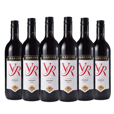 澳洲原瓶进口 Hardys 夏迪 VR惟爱系列 红葡萄酒 750ml 红酒