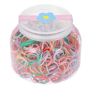 彩色一次性橡皮筋女童宝宝扎小揪揪发绳高弹力不伤发儿童头绳头饰