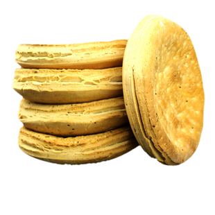 小孟华总店陕西土特产传统油酥锅盔天利花锅盔岐山油酥锅盔包邮