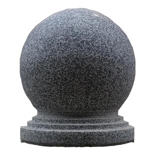 挡车石柱桩圆柱花岗岩石凳墩子防撞大理石阻车拦车挡路石头球路障