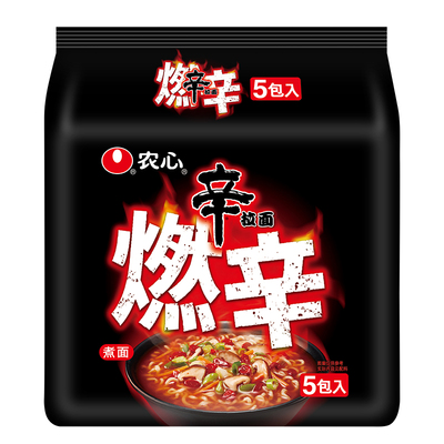 农心辛拉面燃辛泡面方便面