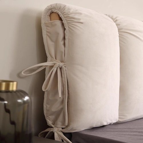 定制床头靠垫软包靠背床头板罩套可拆洗儿童防撞海绵靠枕卧室简约