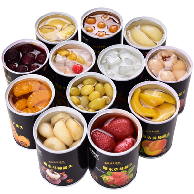 荔枝水果罐头12种口味混合自选