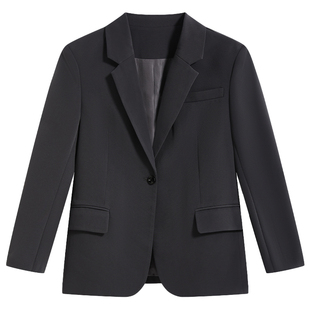 图曼朵灰色职业西装裙套装女装春季高级通勤职场面试正装西服外套