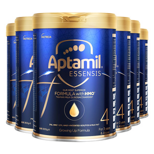 爱他美ESSENSIS奇迹蓝罐高端hmo幼儿益生元奶粉4段6罐