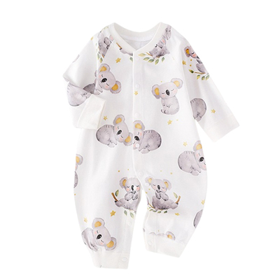 婴儿连体衣春秋款纯棉睡衣新生儿衣服秋季婴幼儿男女宝宝初早秋装