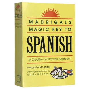 华研原版 西班牙语学习法宝宝典 英文原版 Madrigal’s Magic Key To Spanish 基础西语入门 英文版 西英双语学习工具书 进口书籍
