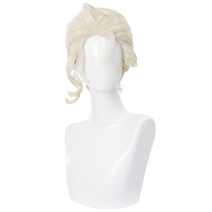 【漫囧】第五人格 作曲家 幽灵帆 cos假发 亚麻白扎发 现货