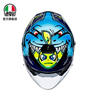 AGV官方授权K5JET摩托车头盔男女双镜片夏季机车半盔个性透气防雾