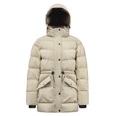 君羽鹅绒服女中长款冬季加厚