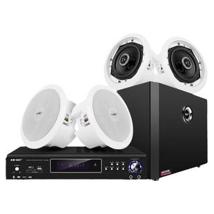 先科5.1天花吸顶音响吊顶音箱家庭影院客厅电视蓝牙嵌入式店铺用