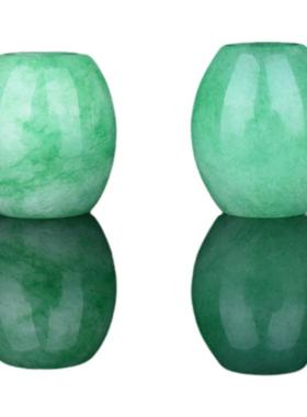 翡翠路路通转运珠缅甸项链吊坠