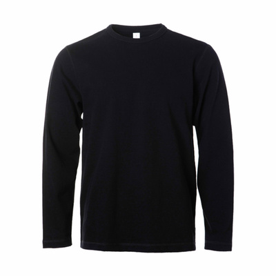 Vintage复古重磅全棉长袖男碳素