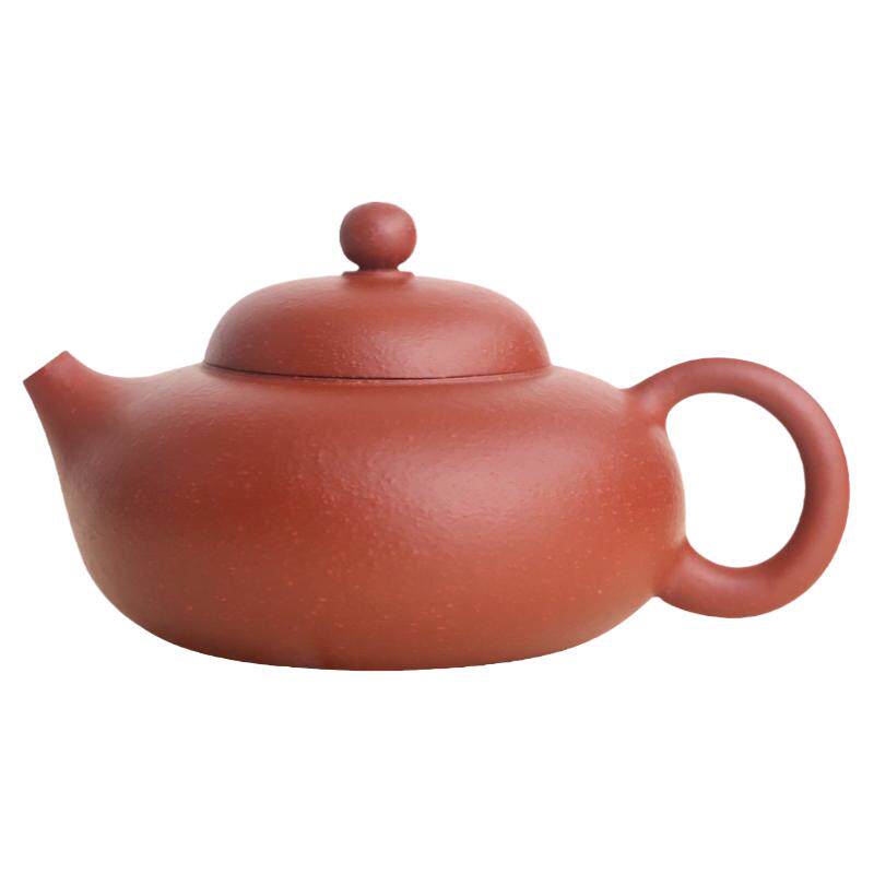 林海奇手工鱼籽朱泥功夫茶泡茶壶