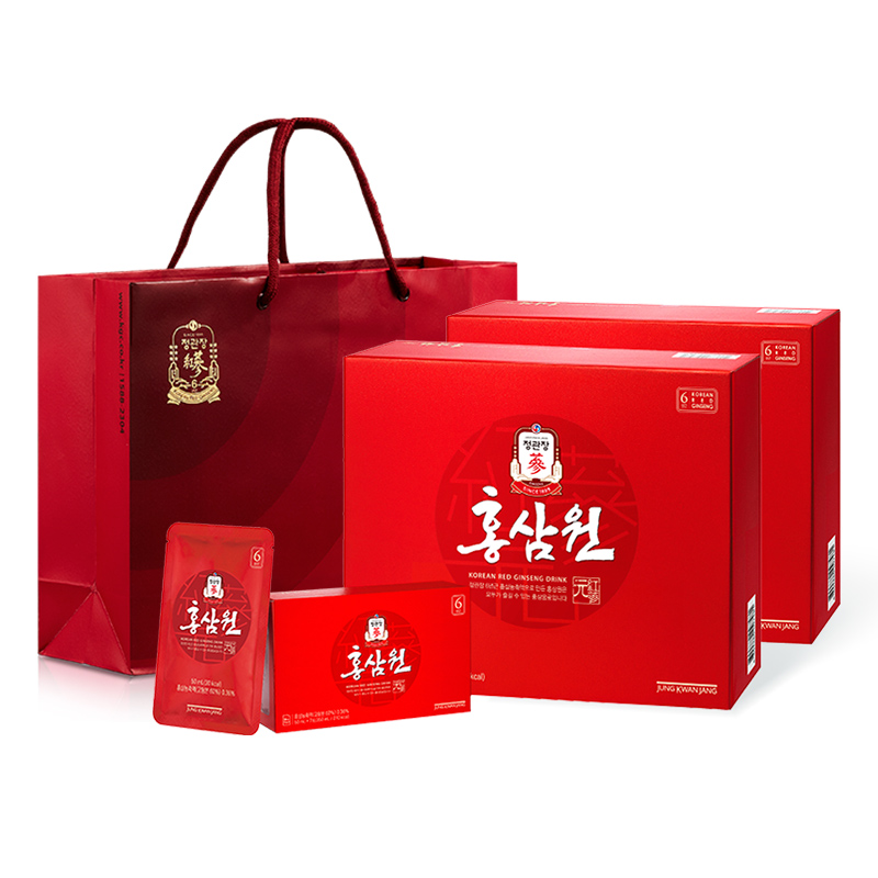 【香菇超級88狂歡節(jié)】正官莊高麗參營養(yǎng)滋人參大禮盒50ml*60包*2