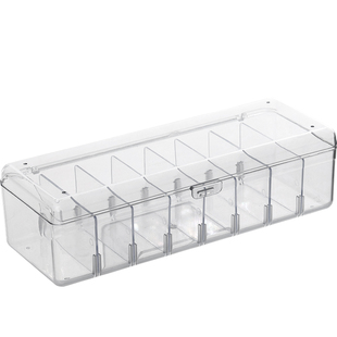 小卡收纳盒透明亚克力分格吧唧桌面装卡片的翻盖卡盒小马宝莉卡套