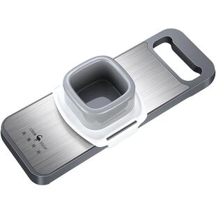 三四钢® 316L钢多功能擦丝器土豆丝刨丝器304钢薯条萝卜切片神器