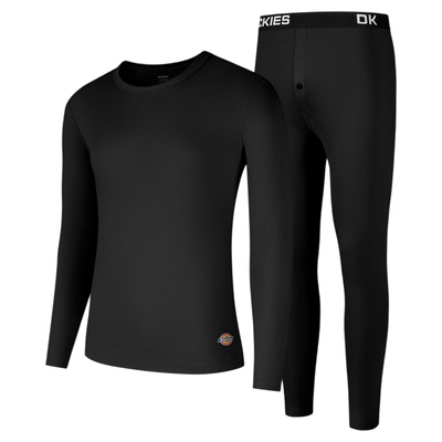 Dickies秋衣秋裤套装男纯棉保暖内衣男款加厚青少年男士长袖冬季