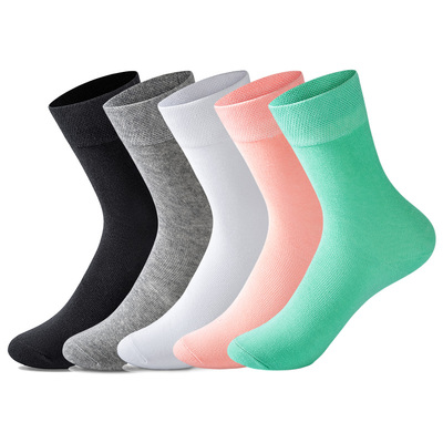 男女中筒袜棉袜保暖袜