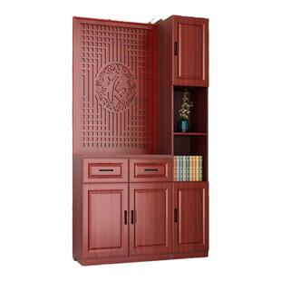 进门玄关柜隔断柜屏风客厅简约现代入户新中式装饰置物架门厅鞋柜