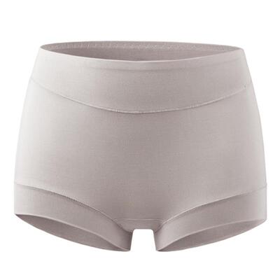 莫代尔纯棉抗菌裆女士小平角裤