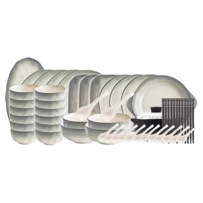 高级感餐具套装碗碟套装高颜值