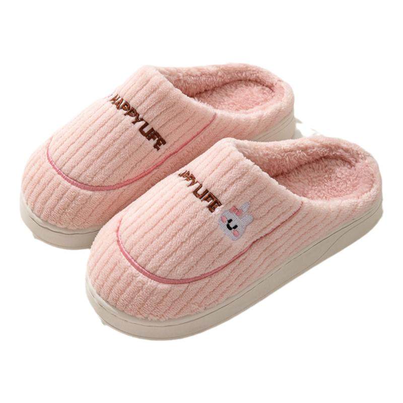 棉拖鞋女冬季新款室内外家居家用保暖厚底防滑舒适加绒情侣拖鞋男