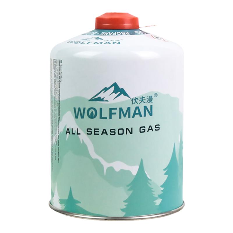 便捷式高山气罐户外扁气罐野营野炊液化燃气罐丙烷丁烷专用登山罐