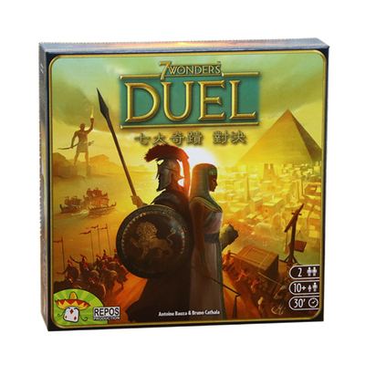 七大奇迹对决2人休闲聚会桌游