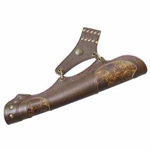 射箭真牛皮手工腰挂箭囊箭壶箭袋美猎传统反曲配件运动器材