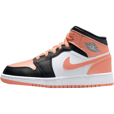 Nike/耐克正品Air Jordan 1 Mid (GS) 大童休闲运动鞋DM9077-108